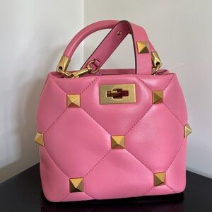 valentino roman stud top bag NEW